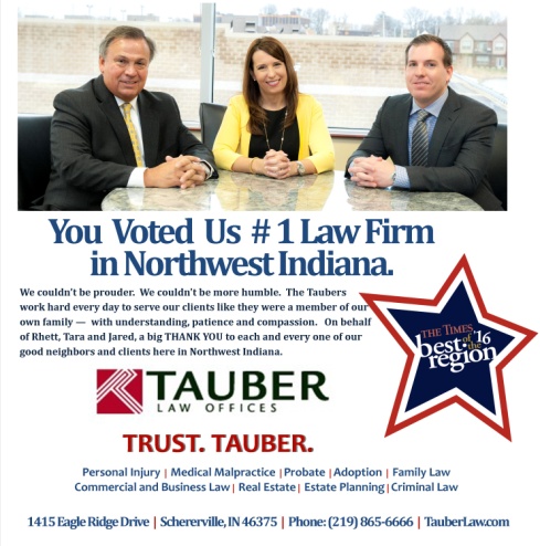 thanks from tauber law offices